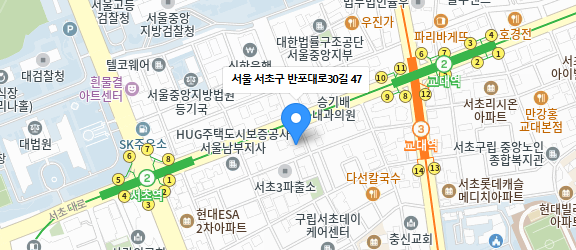 서울사무소 약도